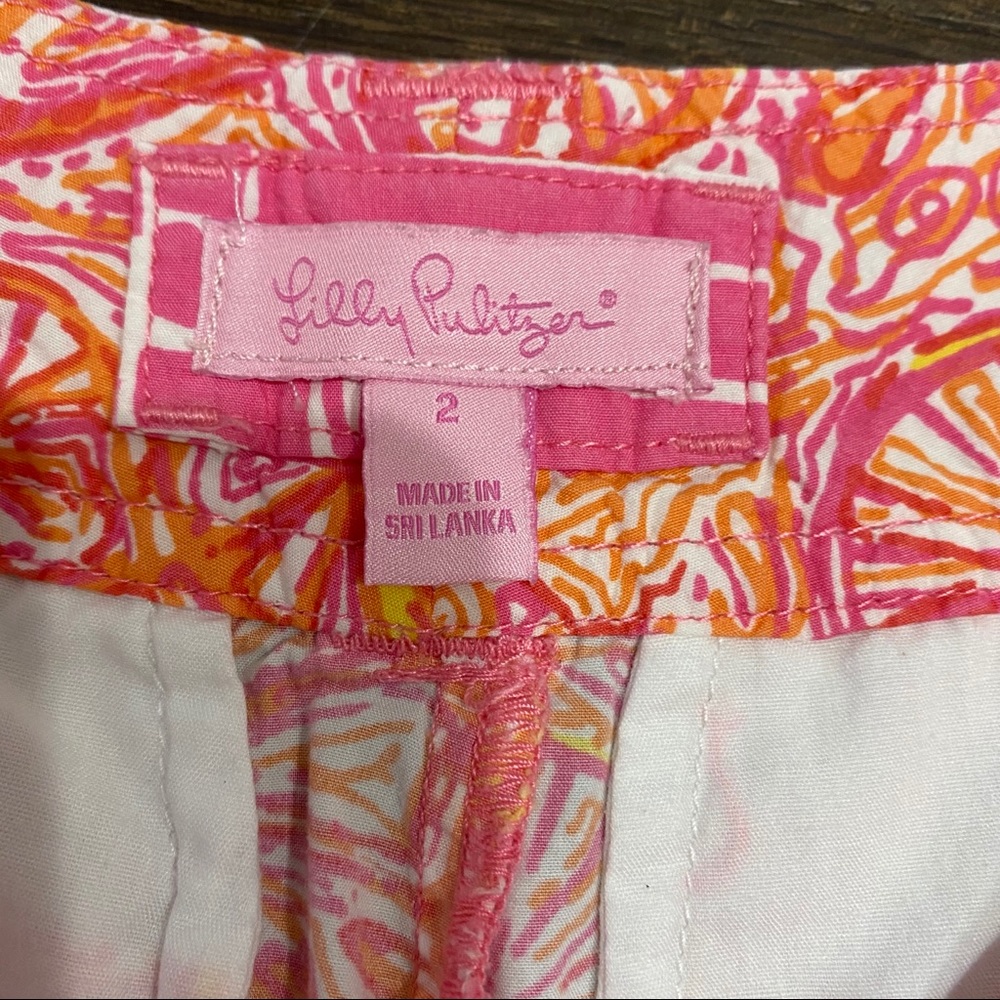 Lilly Pulitzer 10 Speed Bicycle Print Resort Short - Picture 9 of 10